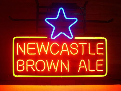 Newcastle brown ale x16 - brown, 20"x16"