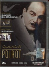 Agatha Christie Poirot STAGIONE 1 - 2 episodi DVD