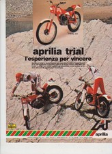 advertising Pubblicità-MOTO APRILIA TRIAL 50 50  1981 MOTOITALIANE MOTOSPORT