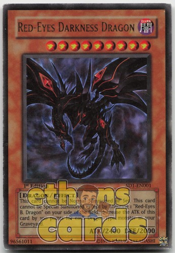 Red eyes darkness dragon - darkness,