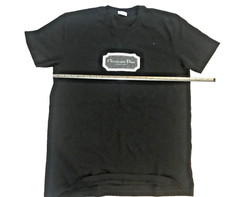 maglietta uomo nera logo Dior