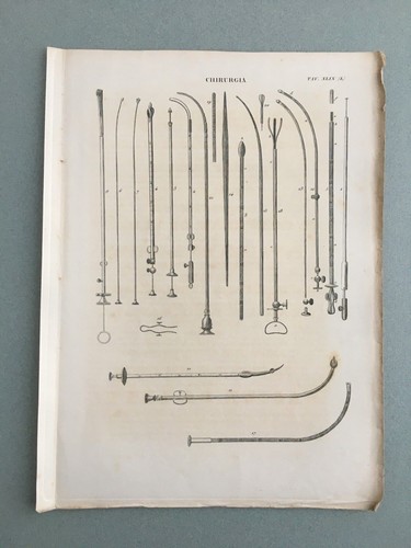 Incisione 1843 attrezzi - incisione,