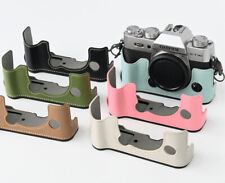 Custodia fotocamera in pelle