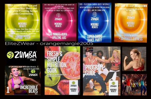 Zumba dvd incredible - dvd,