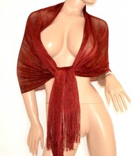 STOLA donna rosso bordeaux