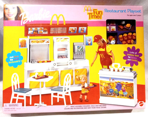 Barbie 2001 mcdonalds fun - barbie,