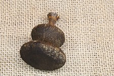 Vecchio cassetto pomello legno