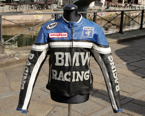 Giubbotto pelle vintage moto - vintage,
