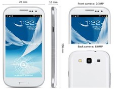 Smartphone Android 4.1 bianco