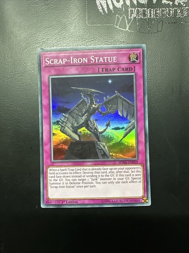 Yugioh scrap iron - scrap, statue