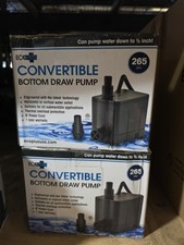 Pompa acqua convertibile