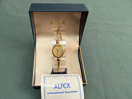 Orologio vintage alfex - vintage, oro