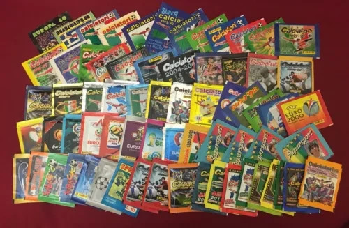 Figurine panini bustine - panini, e