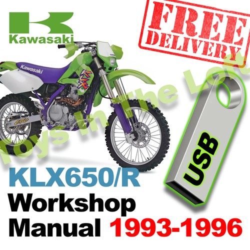 Kawasaki klx650 manuale - r,
