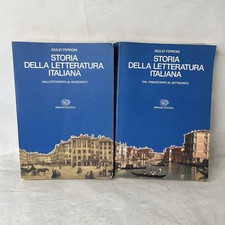 Storia della Letteratura Italiana - Giulio Ferroni - Einaudi Scuola - 2 Volumi