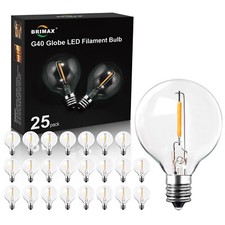 25/6 pezzi lampadine LED G40