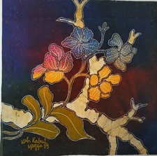 Batik Bali firmati dal Maestro Wiji Hartono Kabul 