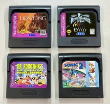 Lotto 4 giochi Sega Game Gear