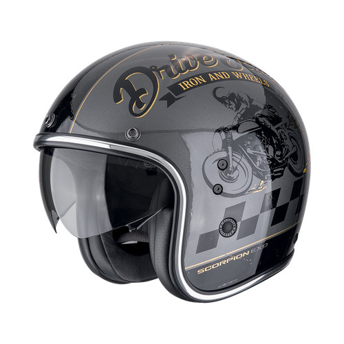 Scorpion casco moto jet - moto,