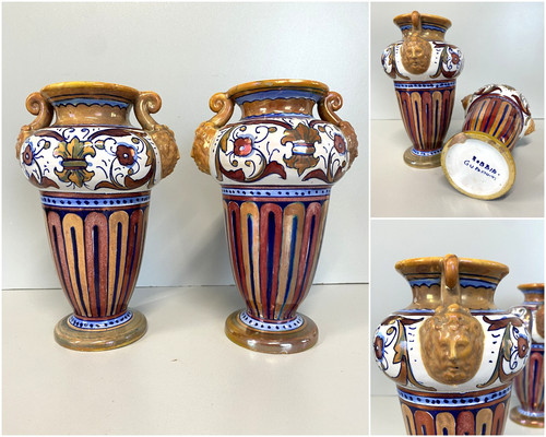 Antica coppia vaso - coppia,