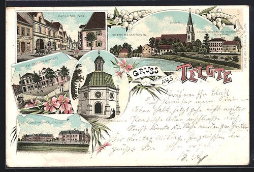 Litografia telgte custodia - litografia,