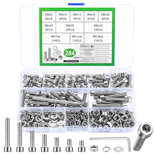 284 set viti bulloni - pz,