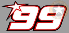 NUMERO 99 COURSE RACING NUMBER