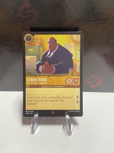 Disney lorcana cobra bobo - cobra,