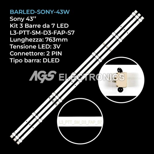 Kit barre strip - 3,