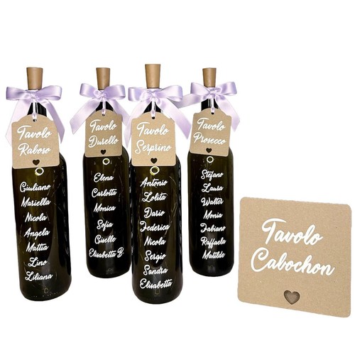 Tableau mariage bottiglia - tableau, de