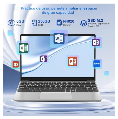 Notebook pollici ssd - 14,