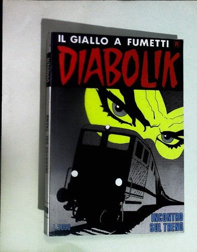 Diabolik ristampa costola - diabolik,
