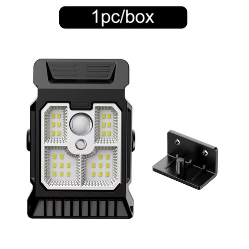 Lampada solare led con clip - led,