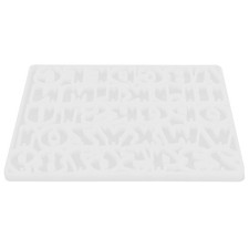 Stampi Silicone Lettere Kit