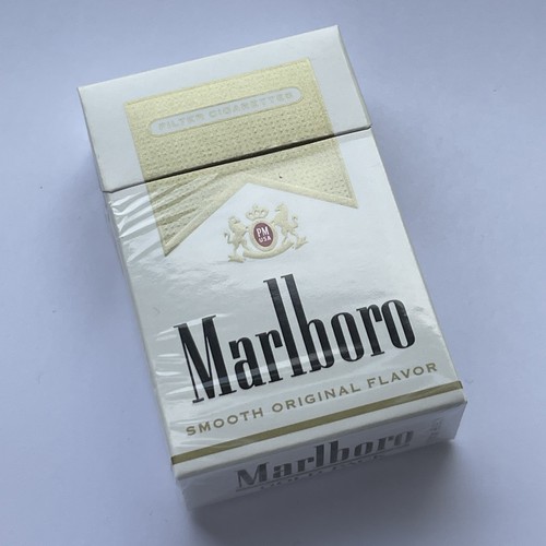 Empty marlboro gold pack - empty,