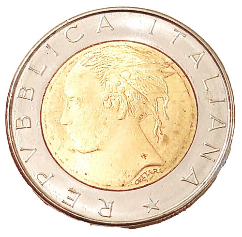 1983 italia 500 lire - italia,