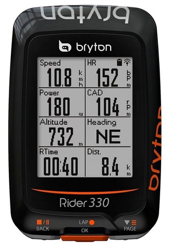 Bryton rider 330 gps - rider,