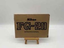Nikon FG-20 Manuale Di