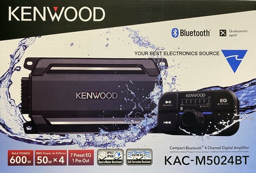 Nuovo kenwood kac m5024bt - kenwood, kac-m5024bt