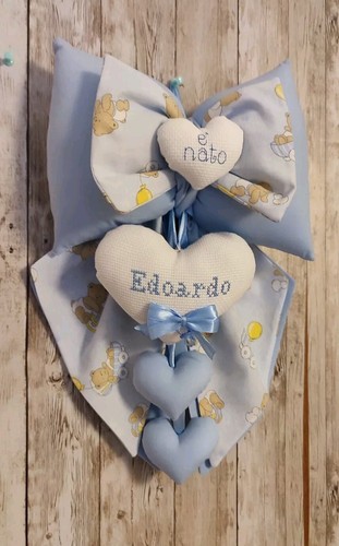 Fiocco nascita bimbo - fiocco,