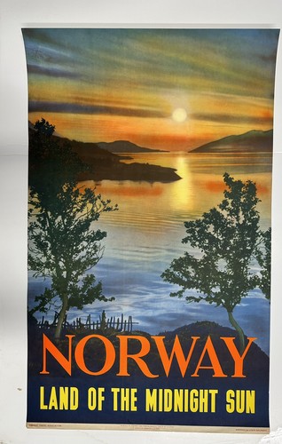 Poster viaggio norvegia - viaggio,