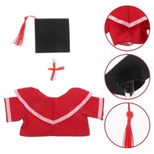  1 set di mini cappello e toga