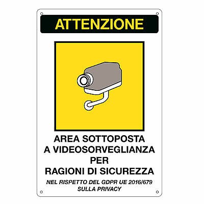 Cartello alluminio 20x30cm - cartello,