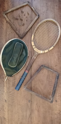 Racchetta tennis legno vintage - racchetta,