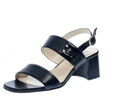 Nerogiardini Sandali In Pelle Con Tacco Nero - Taglia 40 [25.8cm] Scarpe Donna