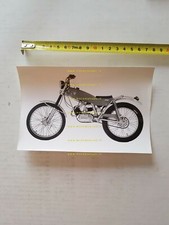Montesa Cota 49 1973 foto cartella stampa originale press photo no depliant