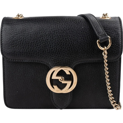 Borsa gucci pebbled leather - gucci,