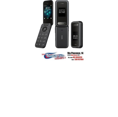 Nokia 2660 flip - -, nero