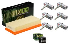 KIT TAGLIANDO FILTRO ARIA OLIO CANDELE BMW K 1600 2011 2012 2013 2014 2015 2020