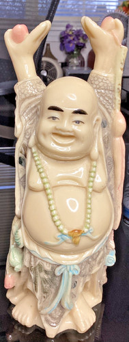 Buddha felice resina colore - felice,
